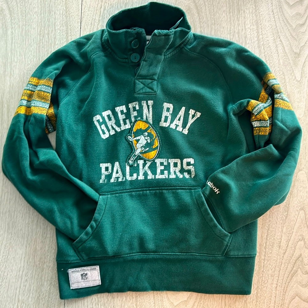 Vintage Green Bay Packers Reebok pullover